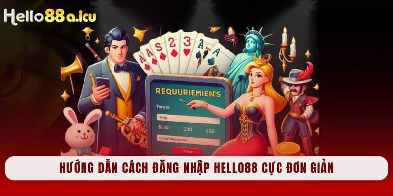 Hướng dẫn cách đăng nhập Hello88 cực đơn giản