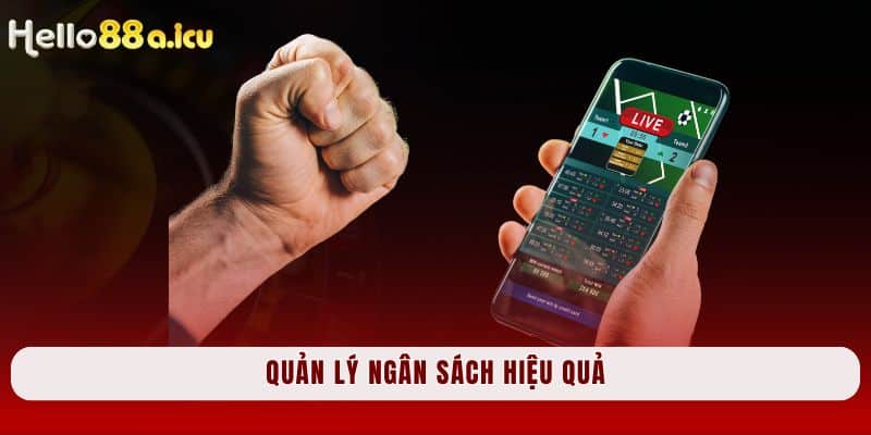 Quản lý ngân sách hiệu quả